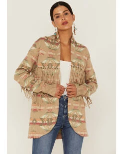 Tasha Polizzi Women's Catalina Southwestern Fringe Cardigan -Western Cowboy Equipment Store 2000362889 295 P1