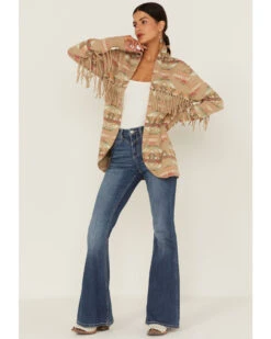 Tasha Polizzi Women's Catalina Southwestern Fringe Cardigan -Western Cowboy Equipment Store 2000362889 295 P2