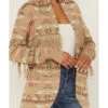 Tasha Polizzi Women's Catalina Southwestern Fringe Cardigan 2 Tasha Polizzi Women's Catalina Southwestern Fringe Cardigan -Western Cowboy Equipment Store 2000362889 295 P3