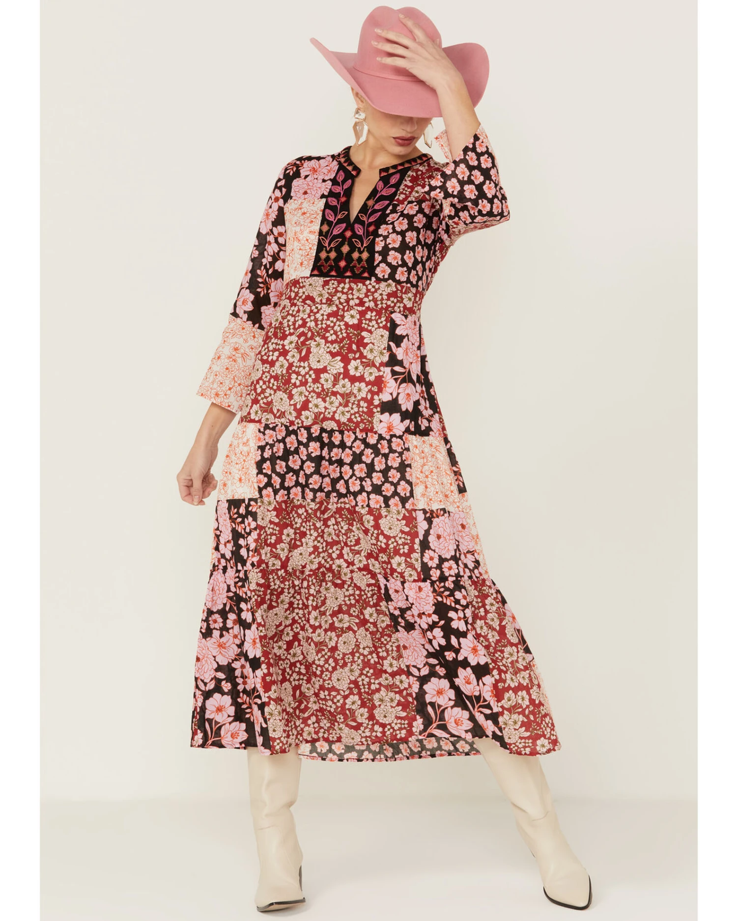 Johnny Was Women's Flora Tie Back Dress 5 Johnny Was Women's Flora Tie Back Dress - Image 3