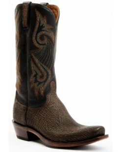 Lucchese Men's Mingus Exotic Shark Western Boots - Square Toe -Western Cowboy Equipment Store 2000364796 001 P1