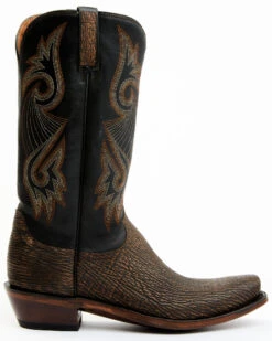 Lucchese Men's Mingus Exotic Shark Western Boots - Square Toe -Western Cowboy Equipment Store 2000364796 001 P2