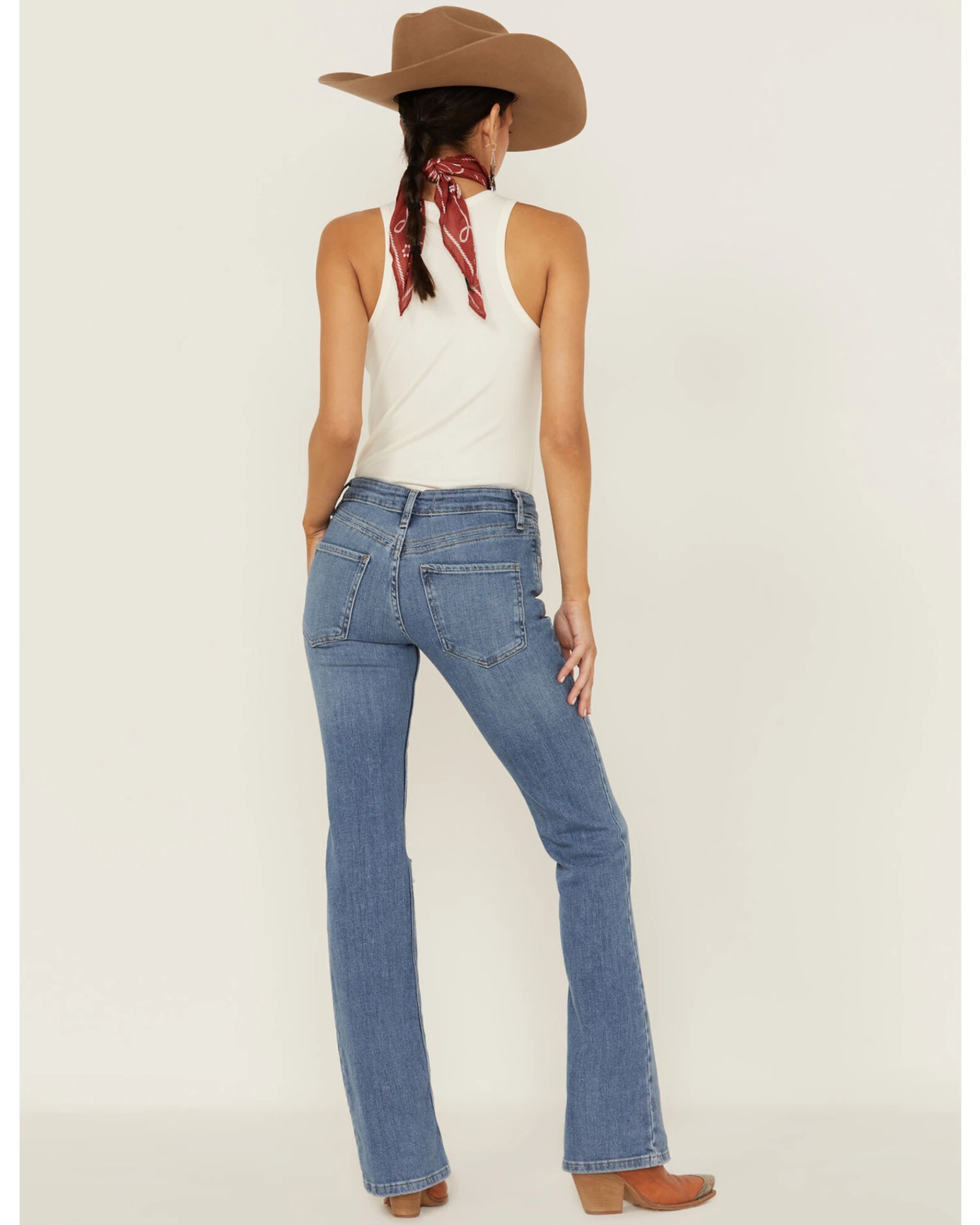 Free People Women's Carmen Vintage Flare Jeans 5 Free People Women's Carmen Vintage Flare Jeans - Image 3