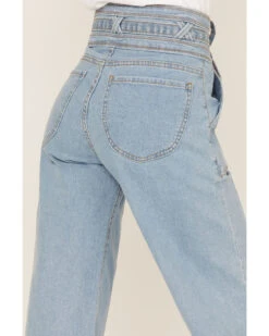 Lola Women's Light Wash High Rise Reese Wide Jeans -Western Cowboy Equipment Store 2000366387 400 P4