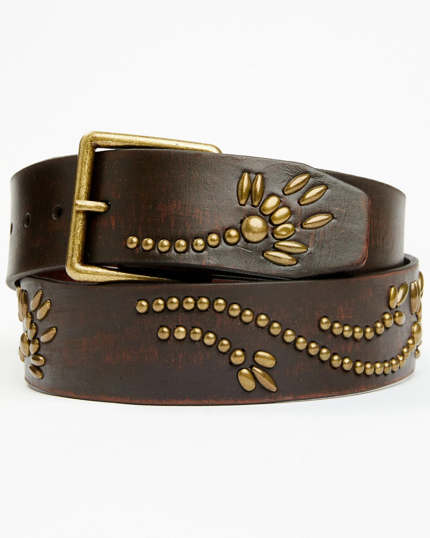 Bed Stu Women's Hudson Brown Leather Belt 3 Bed Stu Women's Hudson Brown Leather Belt