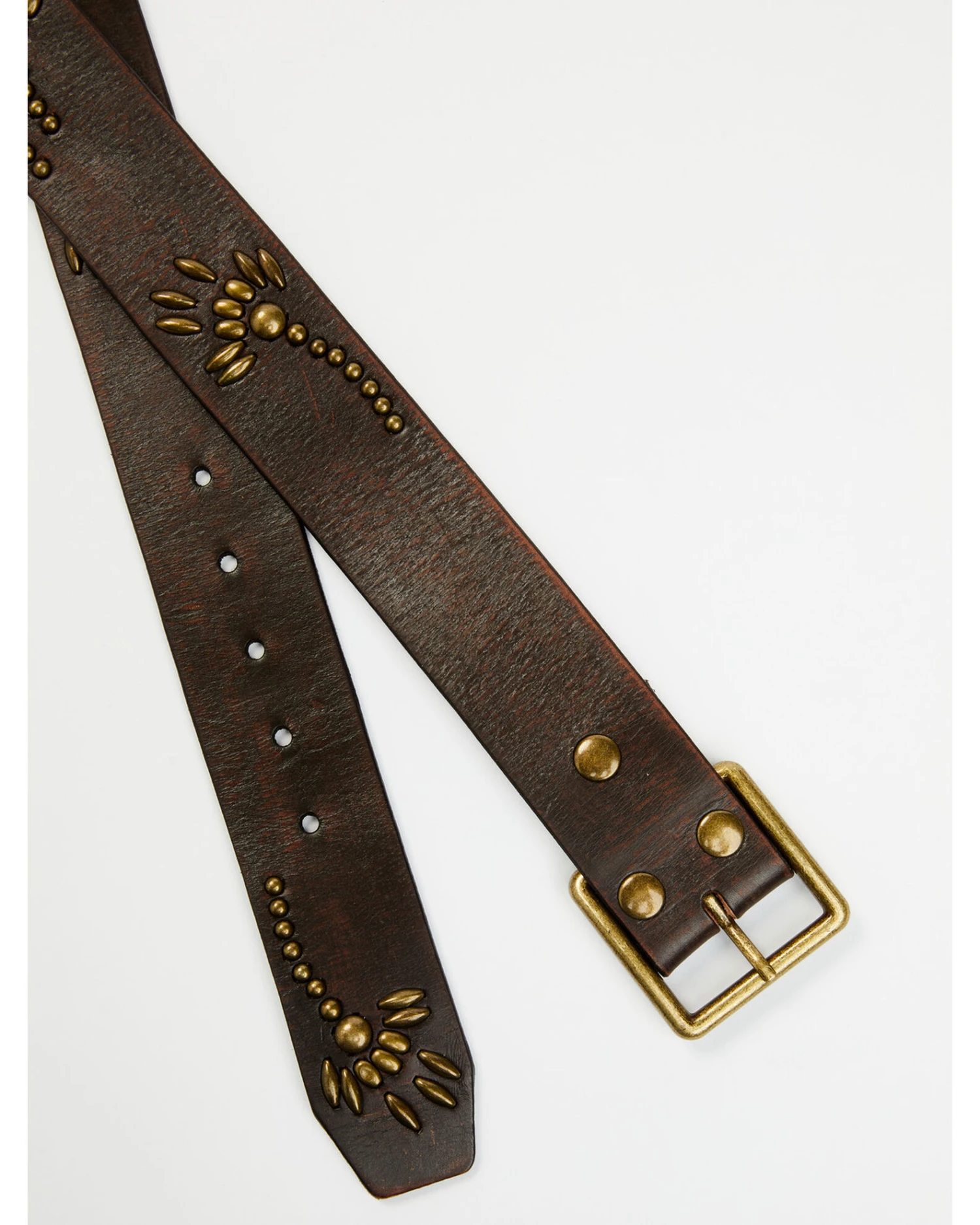 Bed Stu Women's Hudson Brown Leather Belt 4 Bed Stu Women's Hudson Brown Leather Belt - Image 2