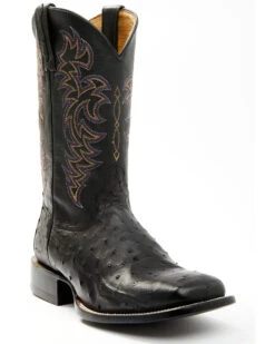 Cody James Men's Exotic Full-Quill Ostrich Western Boots - Broad Square Toe -Western Cowboy Equipment Store 2000371860 001 P1