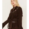 Idyllwind Women's Batavia Embroidered Fringe Suede Coat 2 Idyllwind Women's Batavia Embroidered Fringe Suede Coat -Western Cowboy Equipment Store 2000373394 201 P3