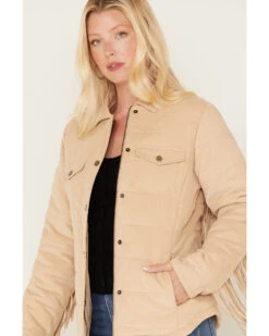 Idyllwind Women's Knox Corduroy Fringe Puffer Jacket -Western Cowboy Equipment Store 2000373404 250 P2
