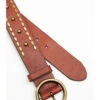 Cleo + Wolf Women's Studded Leather Belt