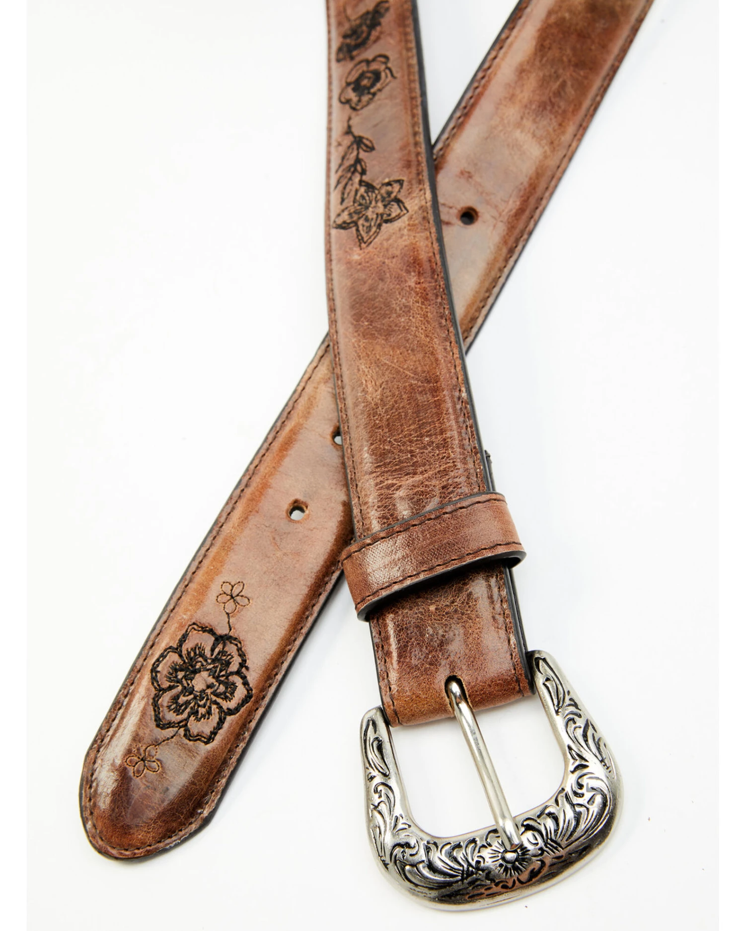 Shyanne Women's Wildflower Western Belt 3 Shyanne Women's Wildflower Western Belt