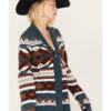 Wrangler Retro Women's Southwestern Striped Cardigan -Western Cowboy Equipment Store 2000374518 442 P2