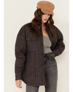 Cleo + Wolf Women's Novelty Quilted Shacket -Western Cowboy Equipment Store 2000374811 060 P2
