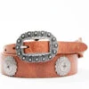 Double J Saddlery Women's Concho Harness Leather Belt -Western Cowboy Equipment Store 2000375701 200 P1