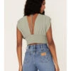 Free People Women's Aria Ruched Corset Crop Top -Western Cowboy Equipment Store 2000378055 341 P4