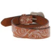 Hooey Women's Original Embossed Filigree Western Belt