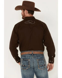 Resistol Men's Enzo Logo Long Sleeve Button Down Shirt -Western Cowboy Equipment Store 2000380426 200 P4