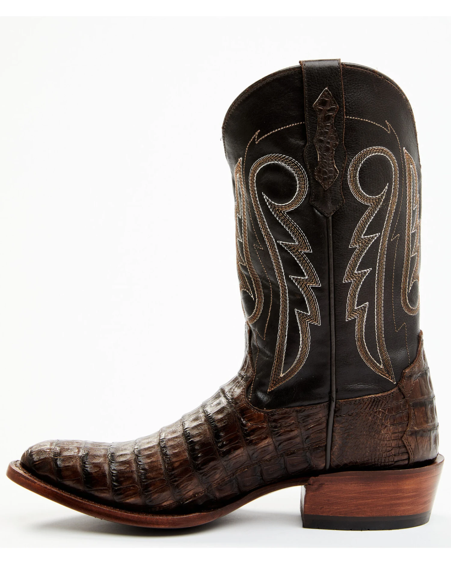 Cody James Men's Exotic Caiman Western Boots - Medium Toe 4 Cody James Men's Exotic Caiman Western Boots - Medium Toe - Image 2