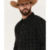 Blue Ranchwear Men's Twill Long Sleeve Snap Shirt -Western Cowboy Equipment Store 2000380504 001 P2