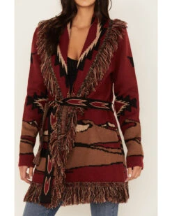 Idyllwind Women's Savannah Southwest Fringe Cardigan -Western Cowboy Equipment Store 2000380687 605 P4