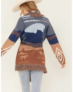 Idyllwind Women's Lost In The Desert Cardigan 9 Idyllwind Women's Lost In The Desert Cardigan -Western Cowboy Equipment Store 2000380723 401 P4