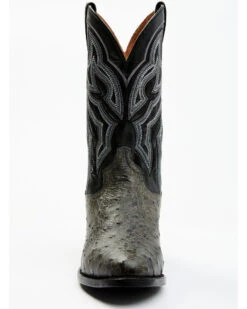 Dan Post Men's Exotic Full-Quill Ostrich Western Boots - Round Toe -Western Cowboy Equipment Store 2000381795 020 P4