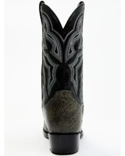Dan Post Men's Exotic Full-Quill Ostrich Western Boots - Round Toe -Western Cowboy Equipment Store 2000381795 020 P5