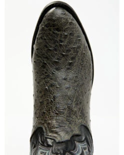 Dan Post Men's Exotic Full-Quill Ostrich Western Boots - Round Toe -Western Cowboy Equipment Store 2000381795 020 P6