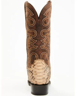 Dan Post Men's Exotic Python Western Boots - Snip Toe -Western Cowboy Equipment Store 2000382249 101 P5