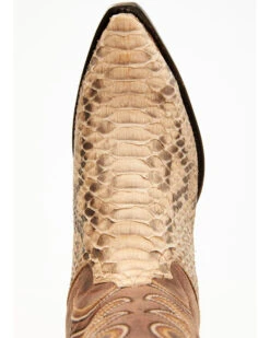 Dan Post Men's Exotic Python Western Boots - Snip Toe -Western Cowboy Equipment Store 2000382249 101 P6