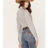 Cinch Women's Striped Long Sleeve Button-Down Western Shirt -Western Cowboy Equipment Store 2000382739 900 P4
