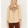 Shyanne Women's Long Sleeve Embroidered Western Snap Shirt -Western Cowboy Equipment Store 2000382862 251 P1