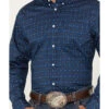 Cody James Men's 2nd Round Geo Print Long Sleeve Button-Down Western Shirt -Western Cowboy Equipment Store 2000383200 401 P3