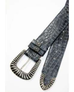Idyllwind Women's Napier Crocodile Print Western Belt