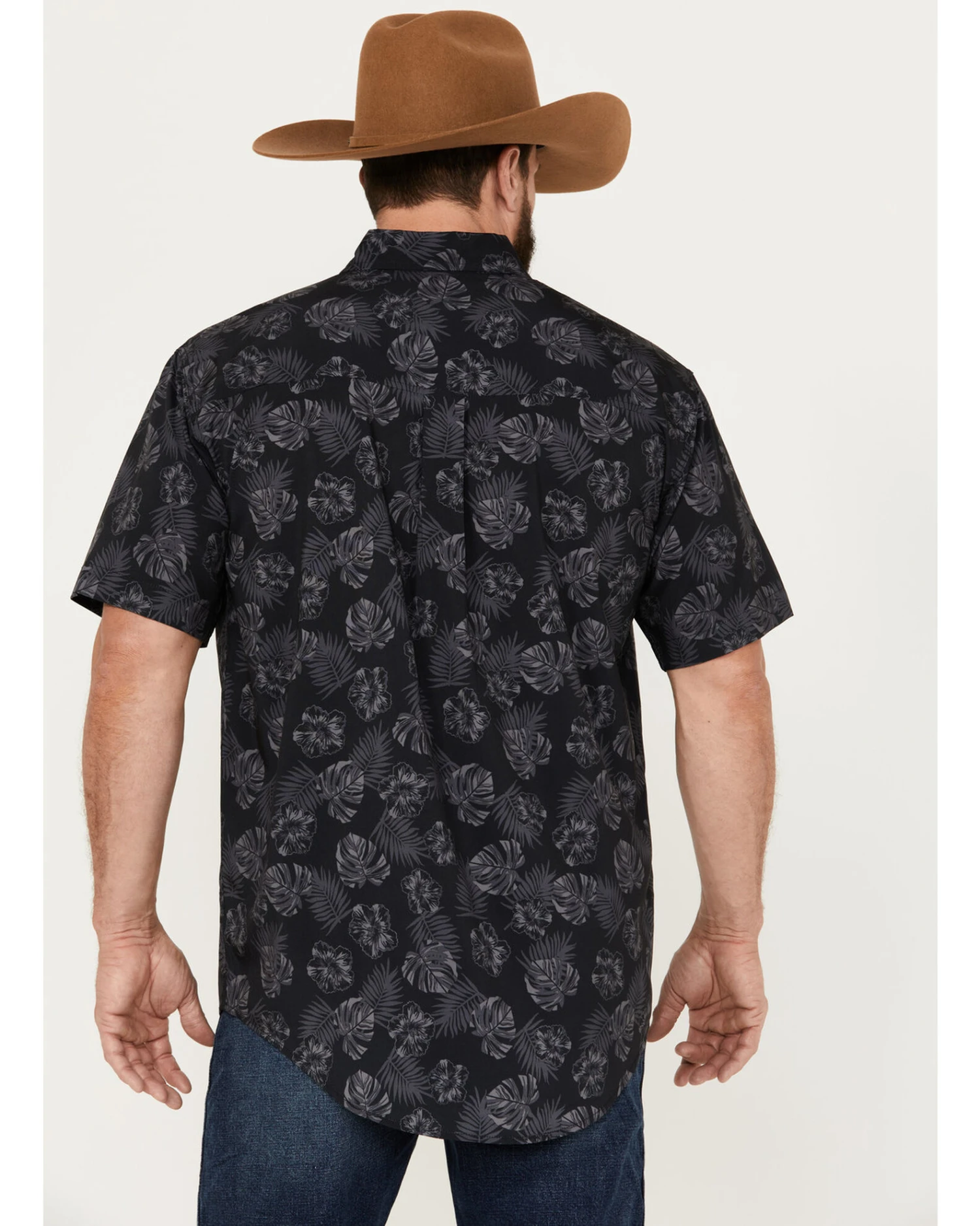 Cinch Men's ARENAFLEX Hawaiian Short Sleeve Button Down Shirt 6 Cinch Men's ARENAFLEX Hawaiian Short Sleeve Button Down Shirt - Image 4