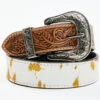 Shyanne Women's Cowhide And Floral Tooled Belt -Western Cowboy Equipment Store 2000384855 200 P1