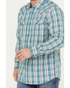 Moonshine Spirit Men's Agave Plaid Print Long Sleeve Western Snap Shirt -Western Cowboy Equipment Store 2000386080 020 P3