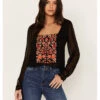 Idyllwind Women's Coreopsis Embroidered Chiffon Top -Western Cowboy Equipment Store 2000386694 001 P1