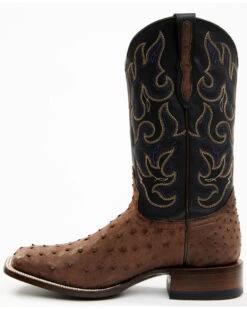 Cody James Men's Exotic Full Quill Ostrich Western Boots - Broad Square Toe -Western Cowboy Equipment Store 2000386778 200 P3