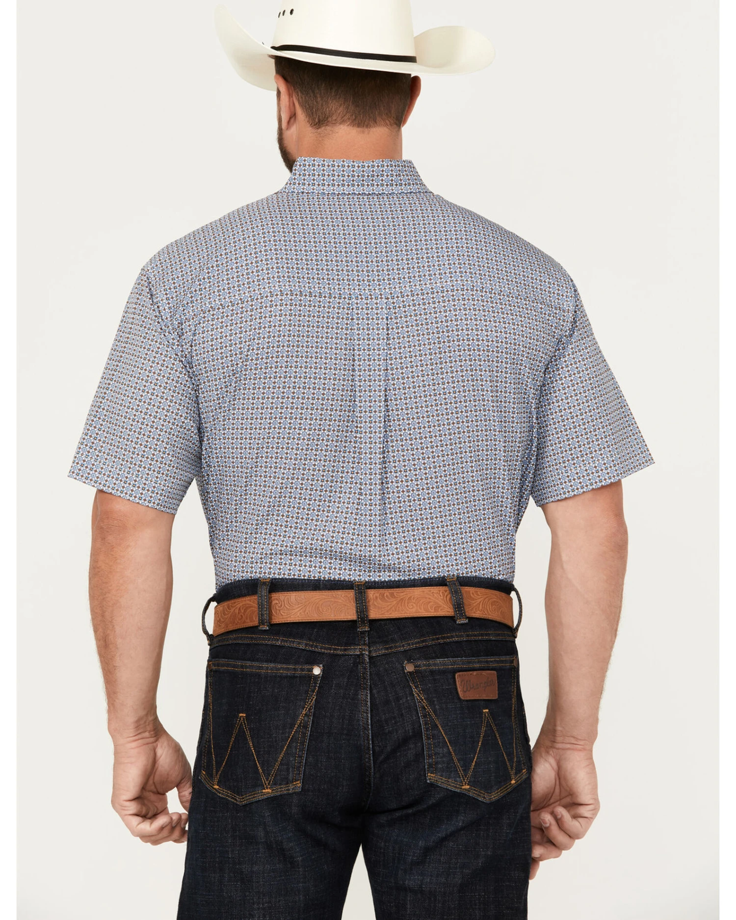 Cinch Men's ARENAFLEX Medallion Print Short Sleeve Button-Down Stretch Western Shirt 4 Cinch Men's ARENAFLEX Medallion Print Short Sleeve Button-Down Stretch Western Shirt - Image 2