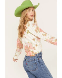 Free People Women's Bed Of Roses Sweater -Western Cowboy Equipment Store 2000388077 103 P2