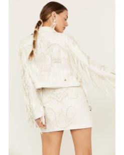 Wonderwest Women's Soutache Moto Jacket 7 Wonderwest Women's Soutache Moto Jacket -Western Cowboy Equipment Store 2000389180 100 P4