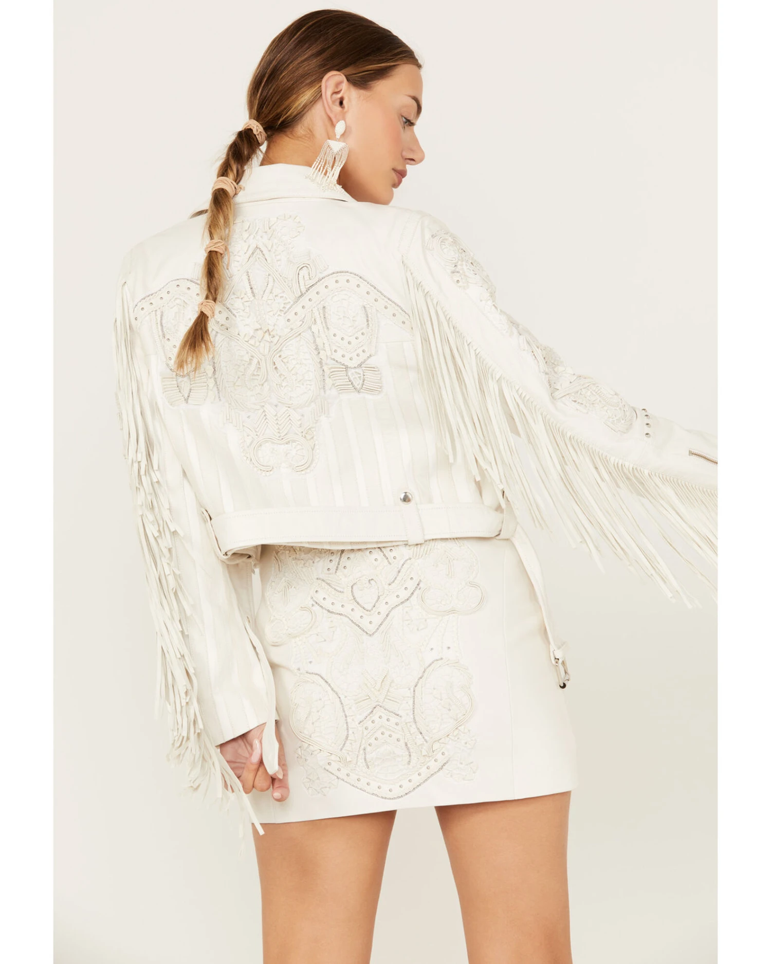 Wonderwest Women's Soutache Moto Jacket 4 Wonderwest Women's Soutache Moto Jacket - Image 2