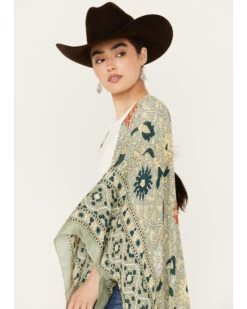Free People Women's Magic Dance Kimono 9 Free People Women's Magic Dance Kimono -Western Cowboy Equipment Store 2000392246 343 P2