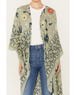 Free People Women's Magic Dance Kimono 8 Free People Women's Magic Dance Kimono -Western Cowboy Equipment Store 2000392246 343 P3
