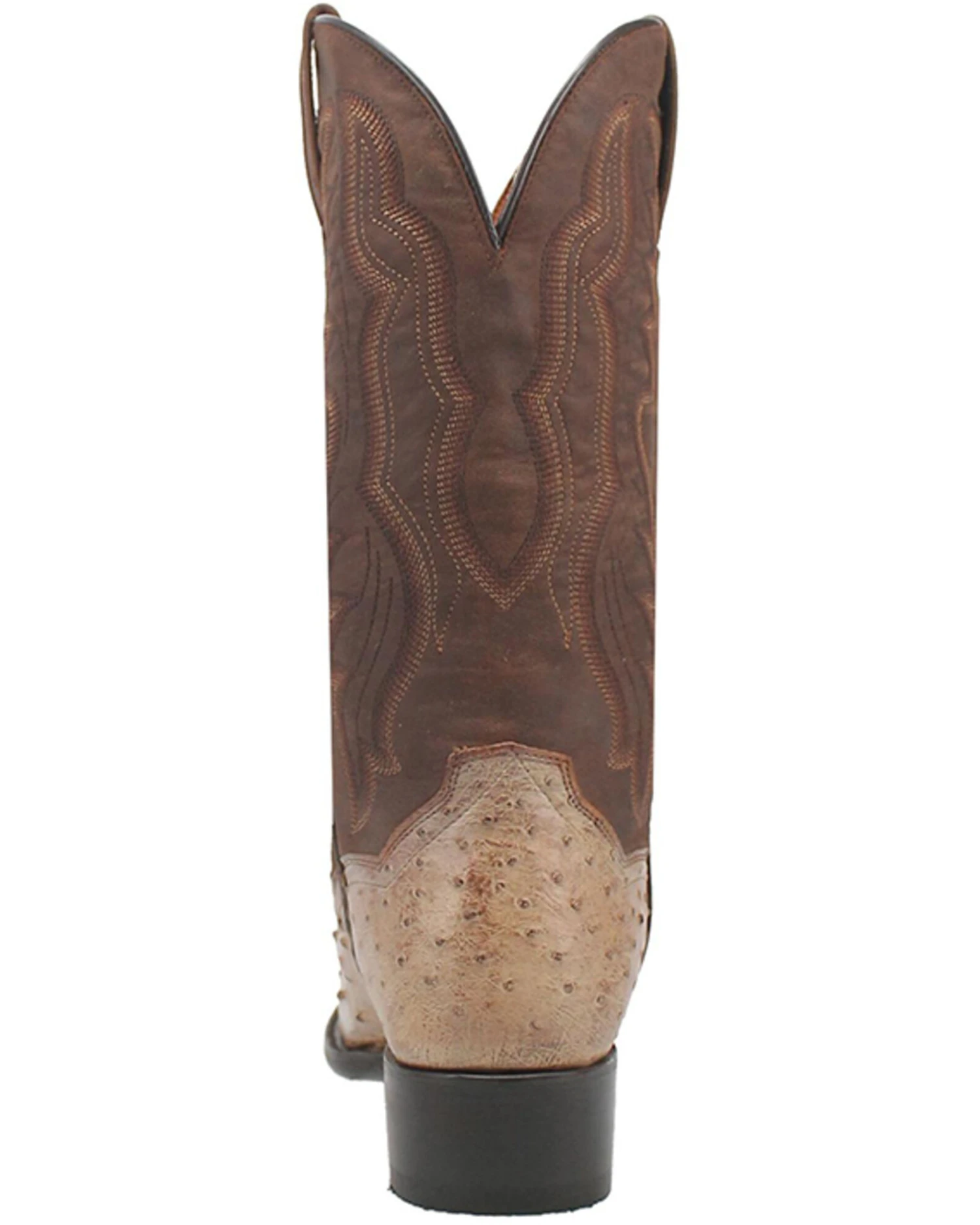 Dan Post Men's Pershing Full Quill Ostrich Western Boots - Medium Toe 8 Dan Post Men's Pershing Full Quill Ostrich Western Boots - Medium Toe - Image 6